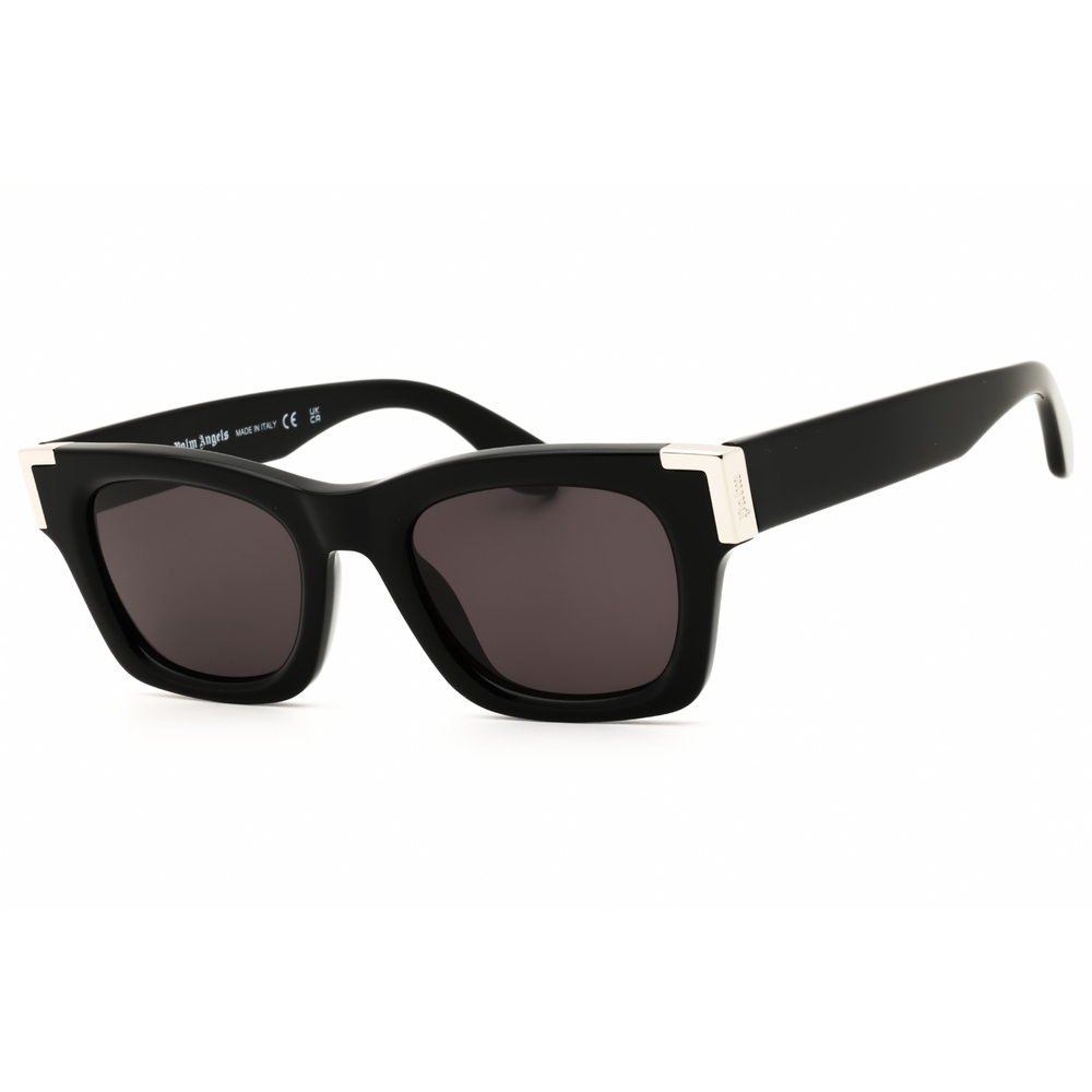 Palm Angels WESTPORT Sunglasses 1007 Black acetate Rectangular